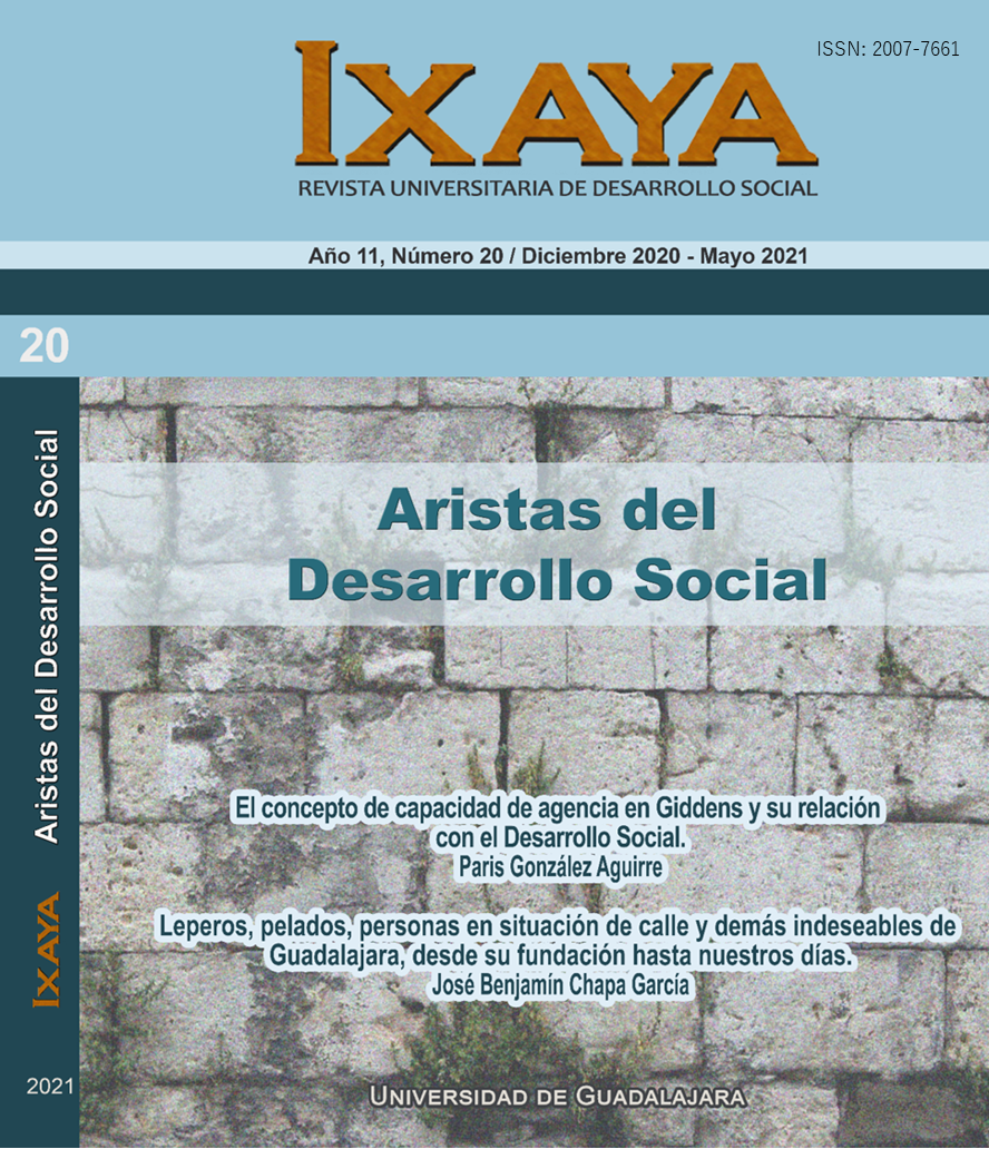 					Ver Vol. 11 Núm. 20 (2021): Aristas del Desarrollo Social
				
